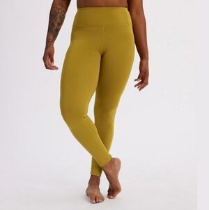 Girlfriend Collective Yellow Saturn High Rise Float Ultralight Tight Leggings